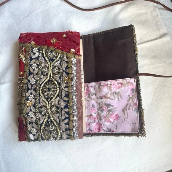 Embellished Patchwork Journal Note Book - Picture 3 of 10
